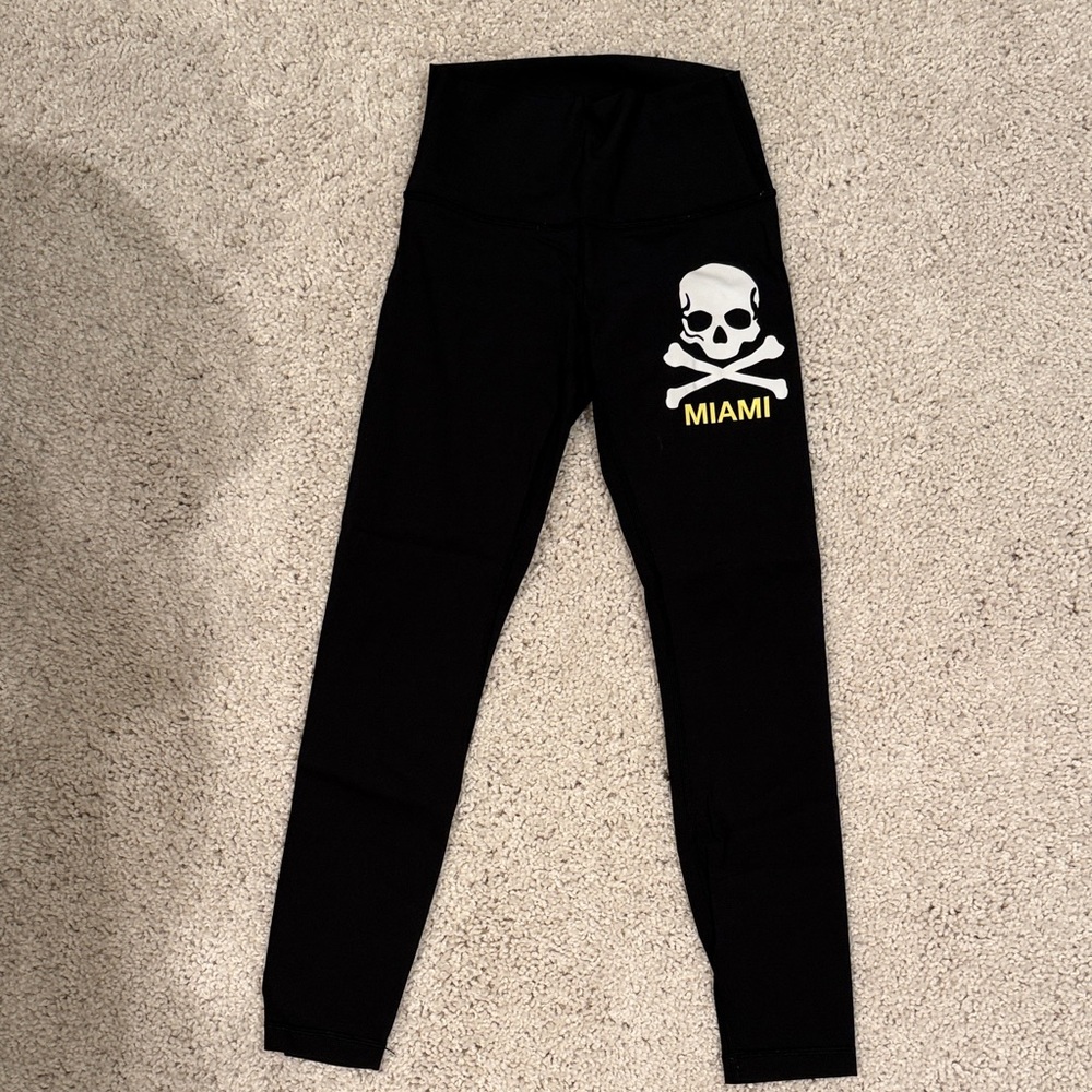 Lululemon Black Miami SoulCycle Leggings